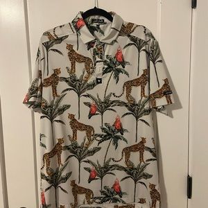 LARGE BAD BIRDIE GOLF POLO
